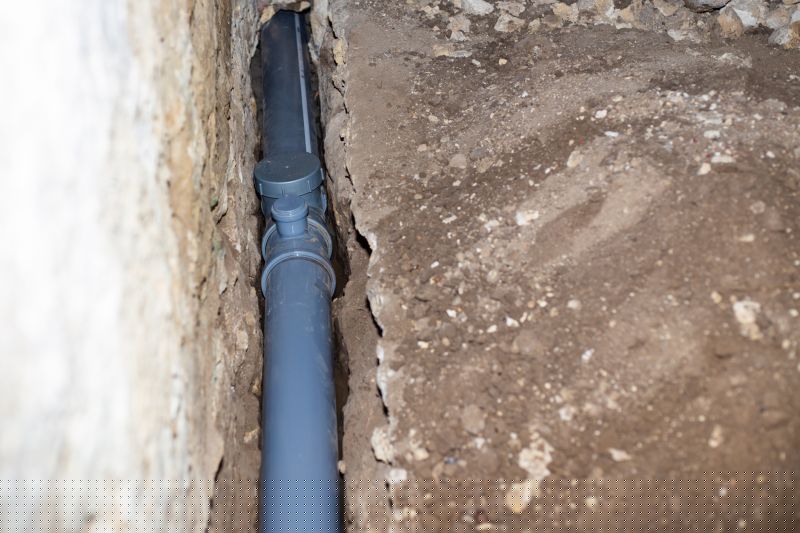 Outdoor Drain Installation