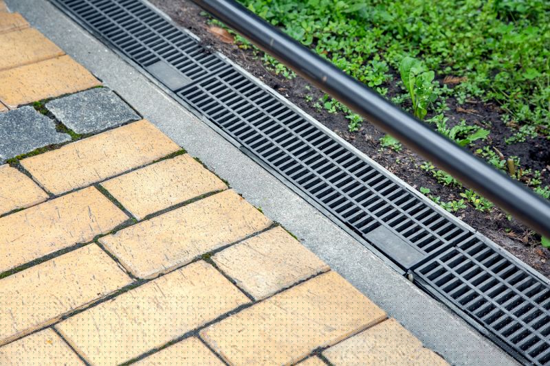 Patio Drain Installation