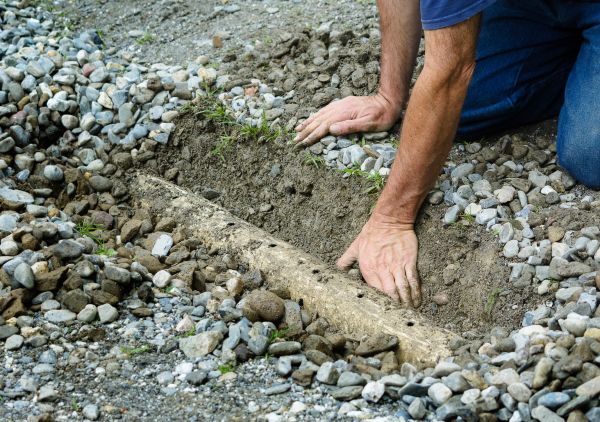 French Ditch Installation in Bainbridge Island
