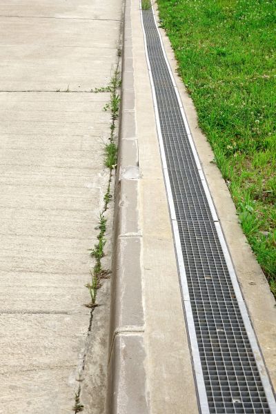 Concrete Drain Installation in Bainbridge Island